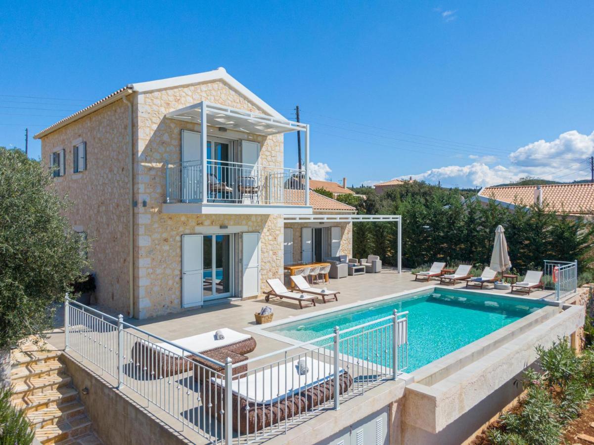 Fiscardo Luxury Stone Suzana ,with Sunset View! Φισκάρδο