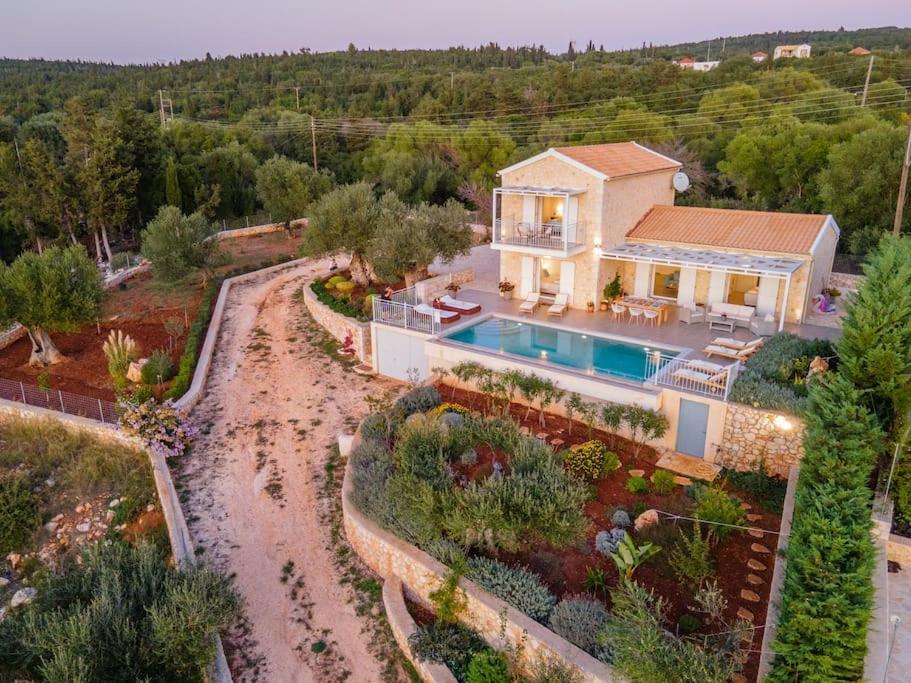 Fiscardo Luxury Stone Suzana ,with Sunset View! *