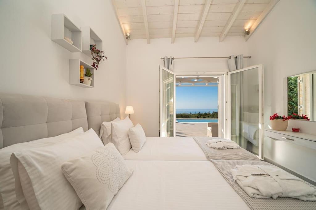 Βίλα Fiscardo Luxury Stone Suzana ,with Sunset View! Φισκάρδο