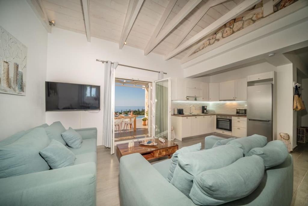 Βίλα Fiscardo Luxury Stone Suzana ,with Sunset View!
