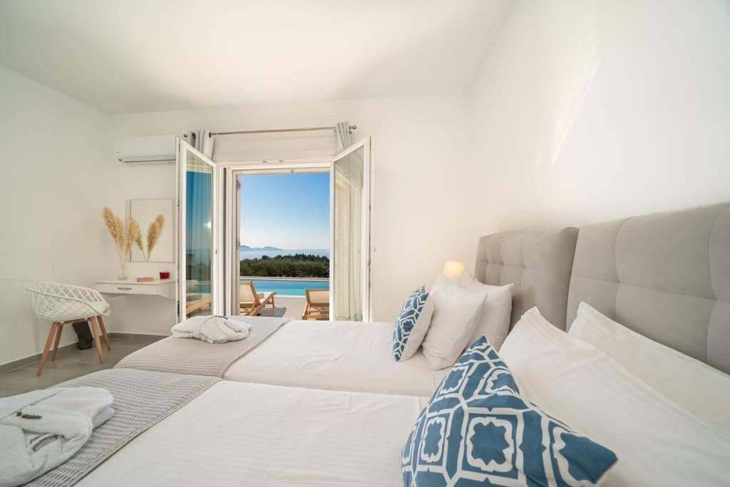 Βίλα Fiscardo Luxury Stone Suzana ,with Sunset View!
