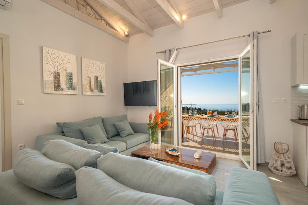 Βίλα Fiscardo Luxury Stone Suzana ,with Sunset View! *
