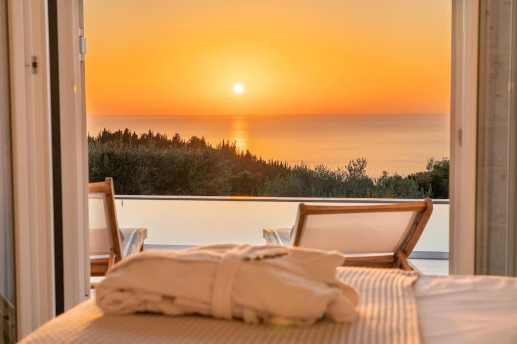 Fiscardo Luxury Stone Suzana ,with Sunset View! * Φισκάρδο